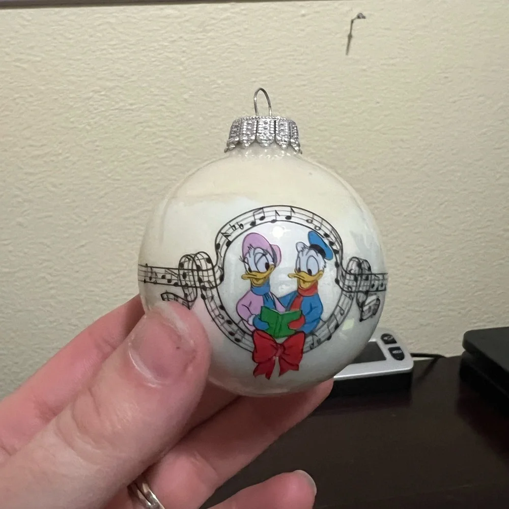 Vintage Disney Bulb Christmas Ornament